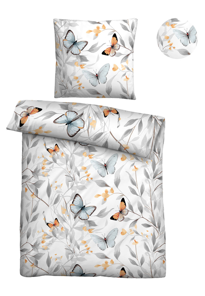 biberna Tencel Bettwäsche 155x200 cm und 155x220 cm + 80x80 cm