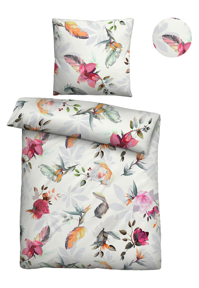 biberna Tencel Bettwäsche 155x200 cm und 155x220 cm + 80x80 cm