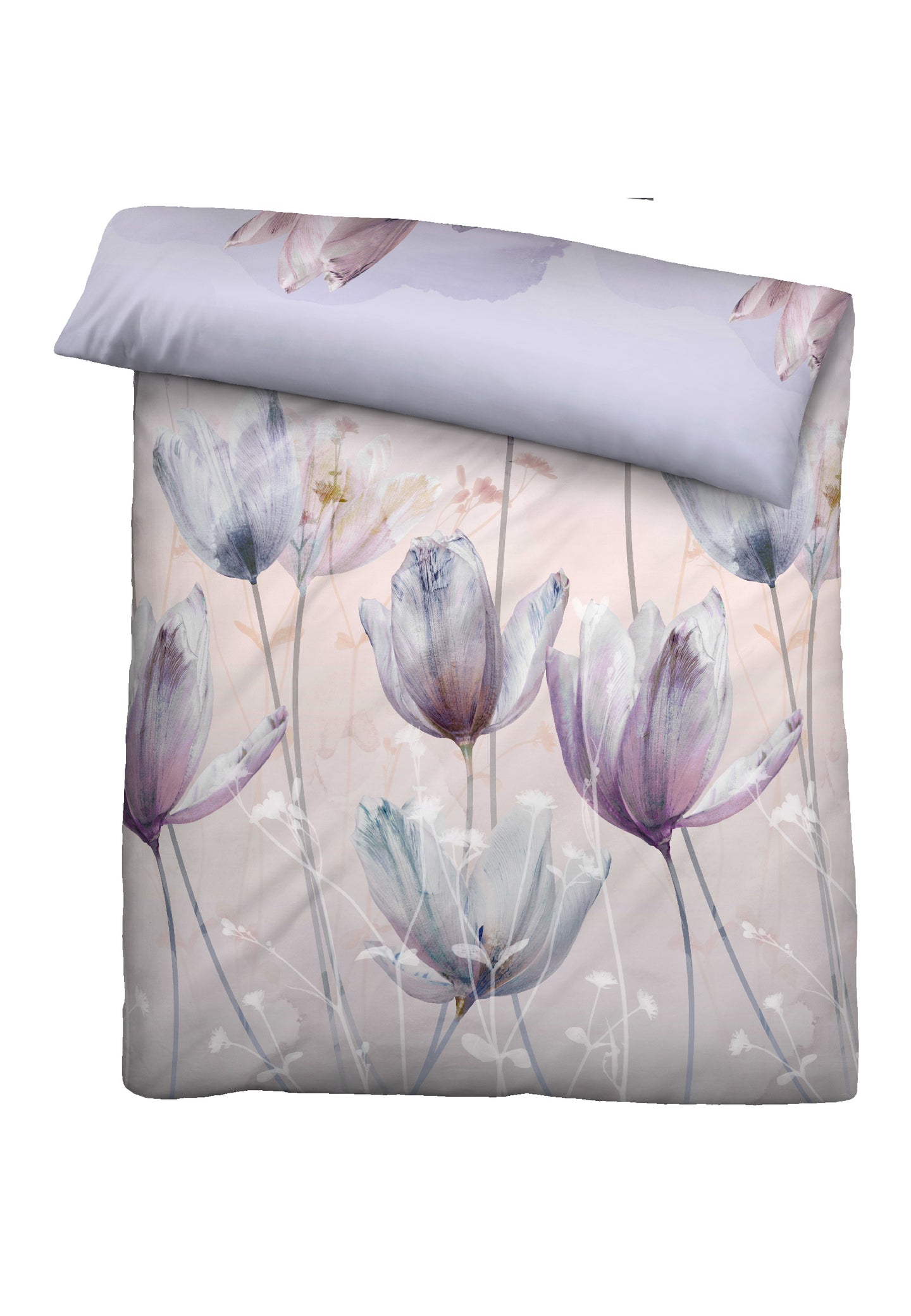 biberna Baumwoll-Satin Bettwäsche 155x200 cm und 155x220 cm + 80x80 cm