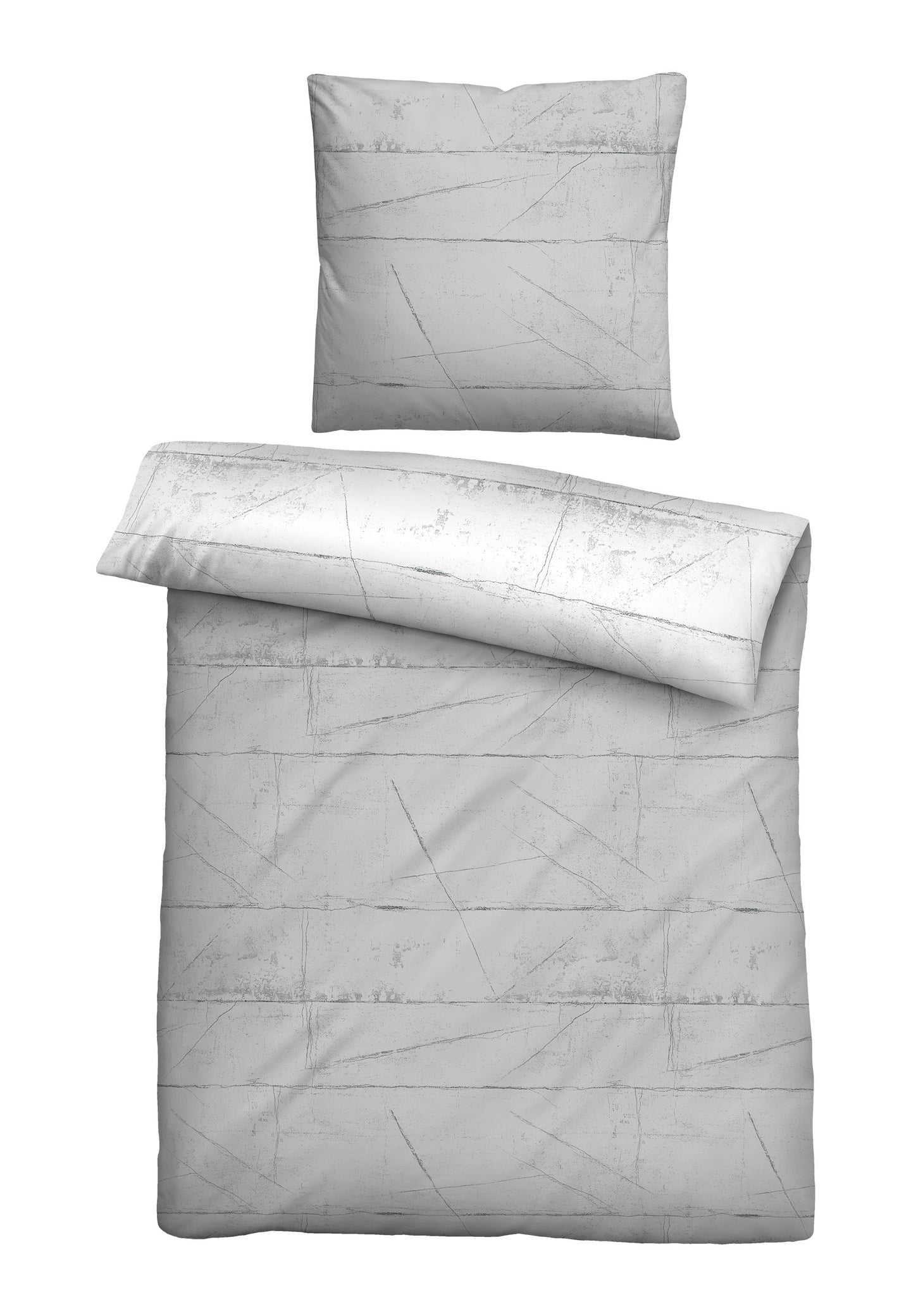 biberna Baumwoll-Satin Bettwäsche 155x200 cm und 155x220 cm + 80x80 cm
