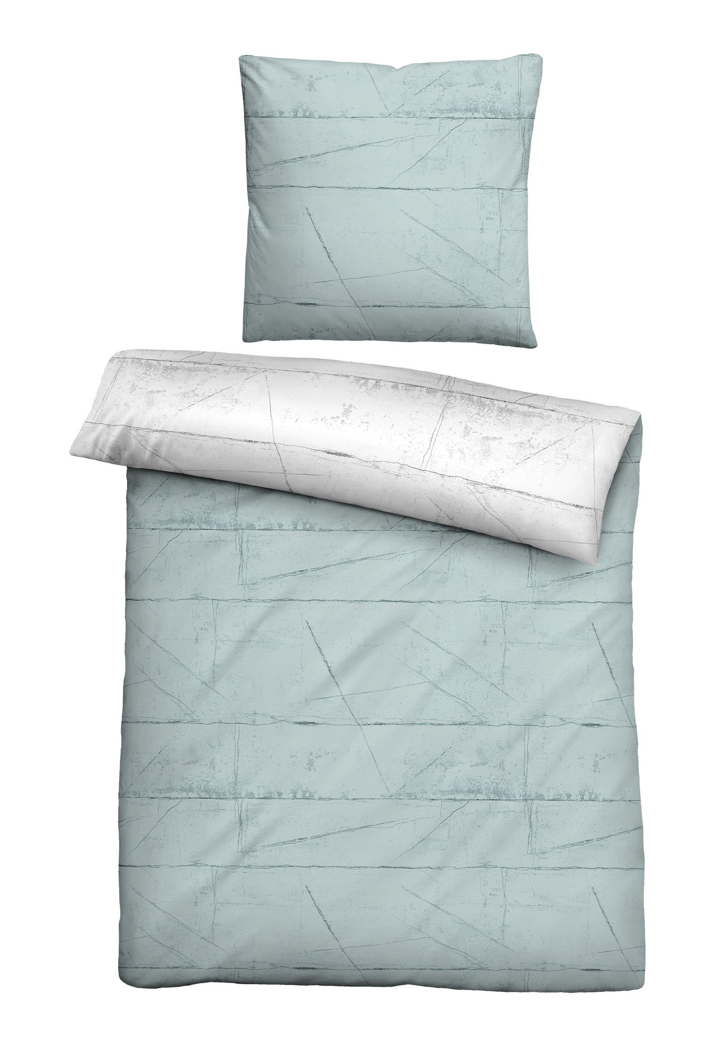 biberna Baumwoll-Satin Bettwäsche 155x200 cm und 155x220 cm + 80x80 cm
