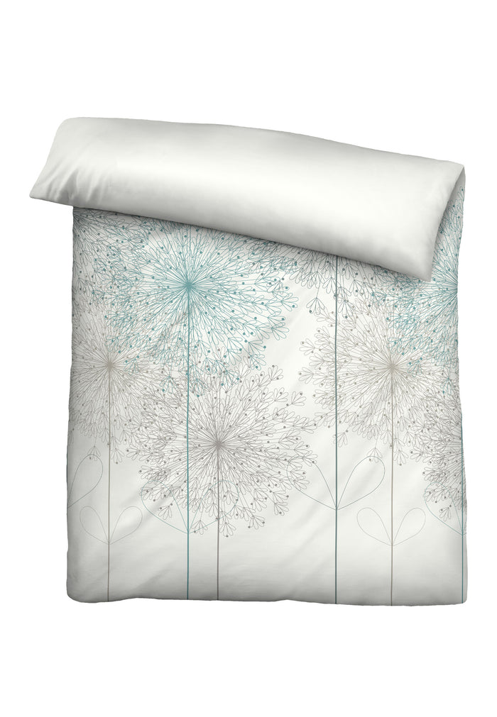 biberna Baumwoll-Satin Bettwäsche 155x200 cm und 155x220 cm + 80x80 cm