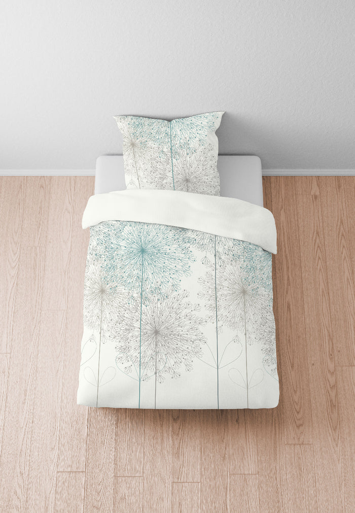 biberna Baumwoll-Satin Bettwäsche 155x200 cm und 155x220 cm + 80x80 cm