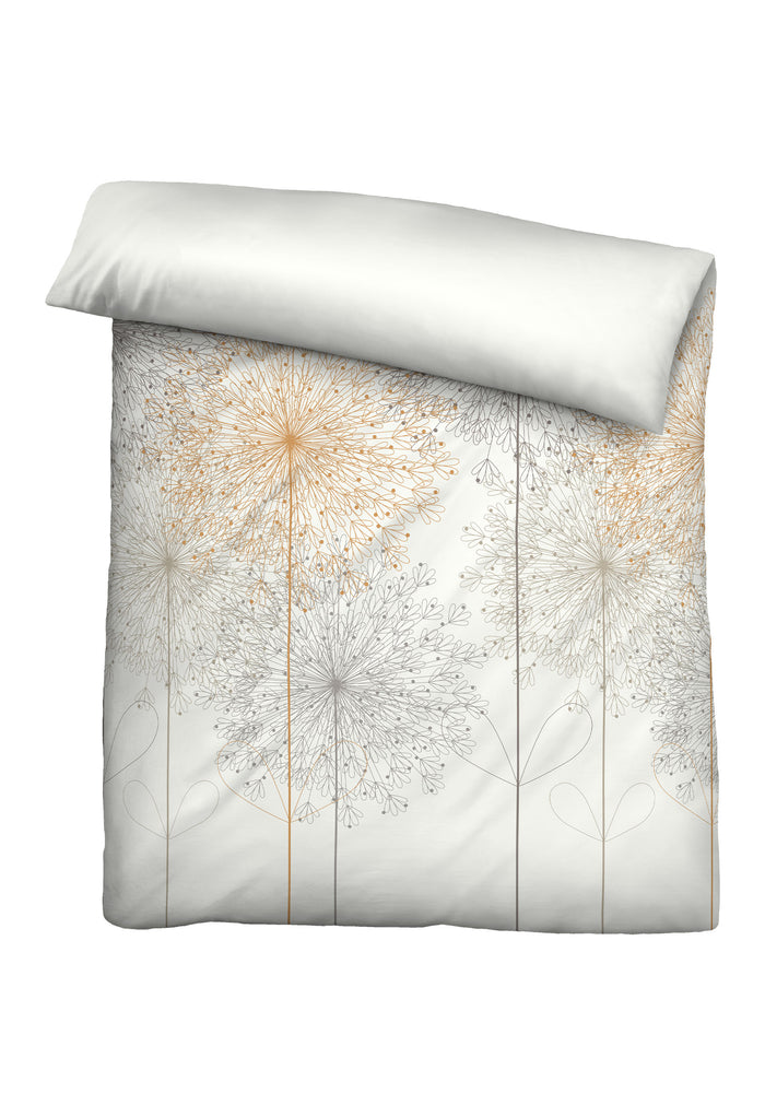 biberna Baumwoll-Satin Bettwäsche 155x200 cm und 155x220 cm + 80x80 cm