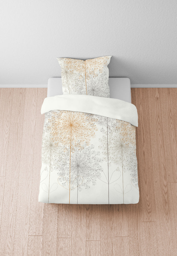 biberna Baumwoll-Satin Bettwäsche 155x200 cm und 155x220 cm + 80x80 cm