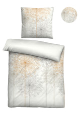 biberna Baumwoll-Satin Bettwäsche 155x200 cm und 155x220 cm + 80x80 cm