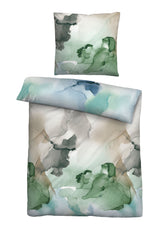 biberna Baumwoll-Satin Bettwäsche 155x200 cm und 155x220 cm + 80x80 cm