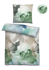 biberna Baumwoll-Satin Bettwäsche 155x200 cm und 155x220 cm + 80x80 cm