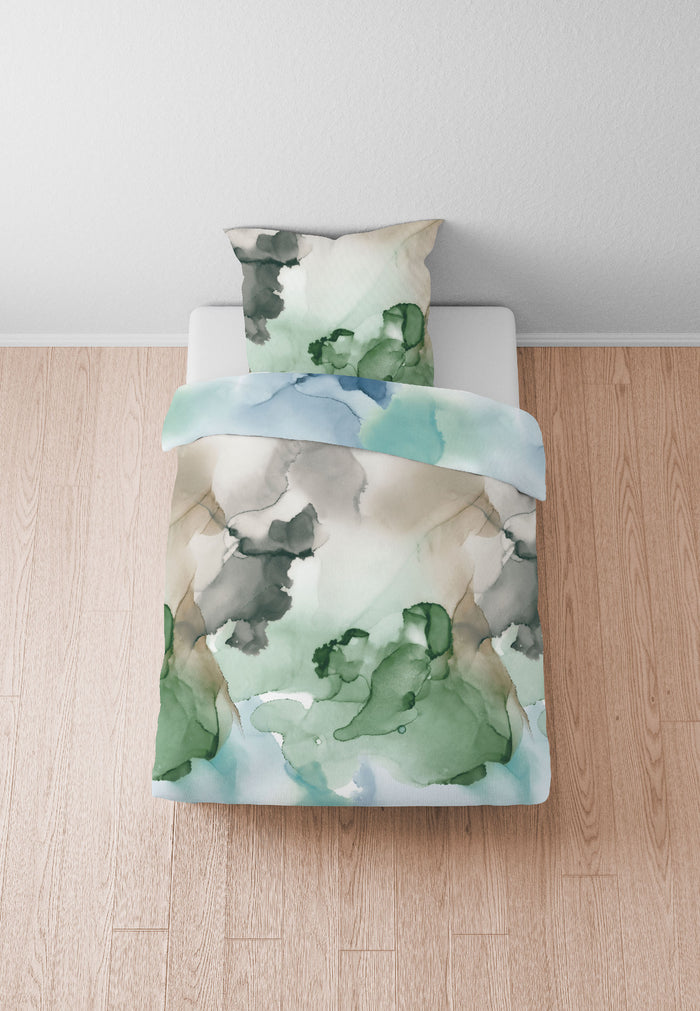 biberna Mako-Satin Bettwäsche 155x200 cm und 155x220 cm + 80x80 cm