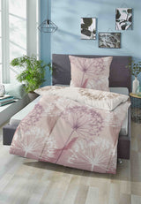 biberna Baumwoll-Satin Bettwäsche 155x200 cm und 155x220 cm + 80x80 cm