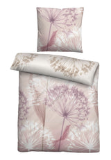biberna Baumwoll-Satin Bettwäsche 155x200 cm und 155x220 cm + 80x80 cm