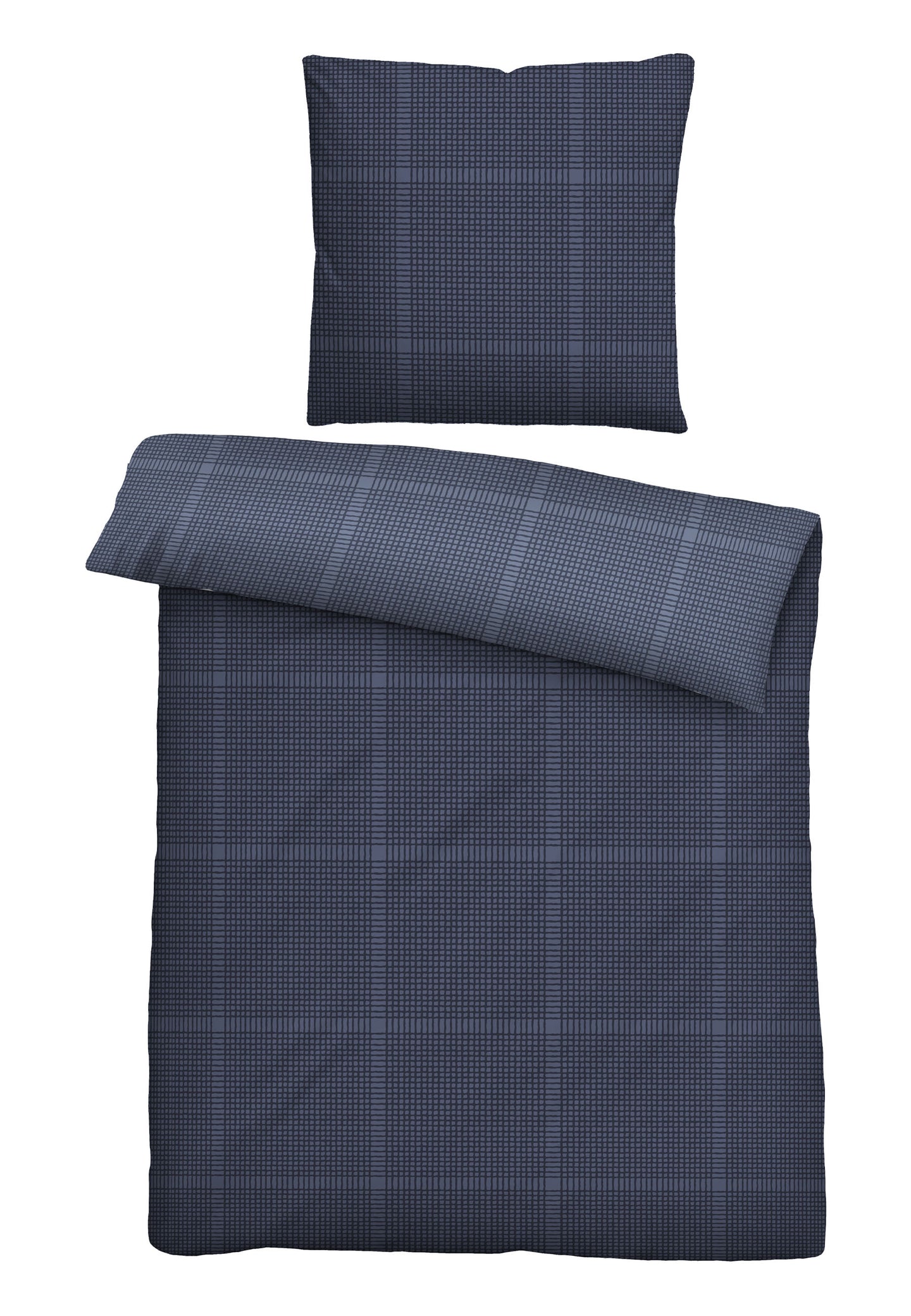 biberna Mako-Satin Bettwäsche 155x200 cm und 155x220 cm + 80x80 cm