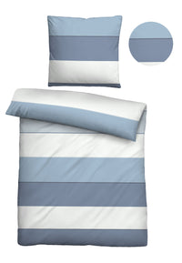 biberna Mako-Satin Bettwäsche 155x200 cm und 155x220 cm + 80x80 cm