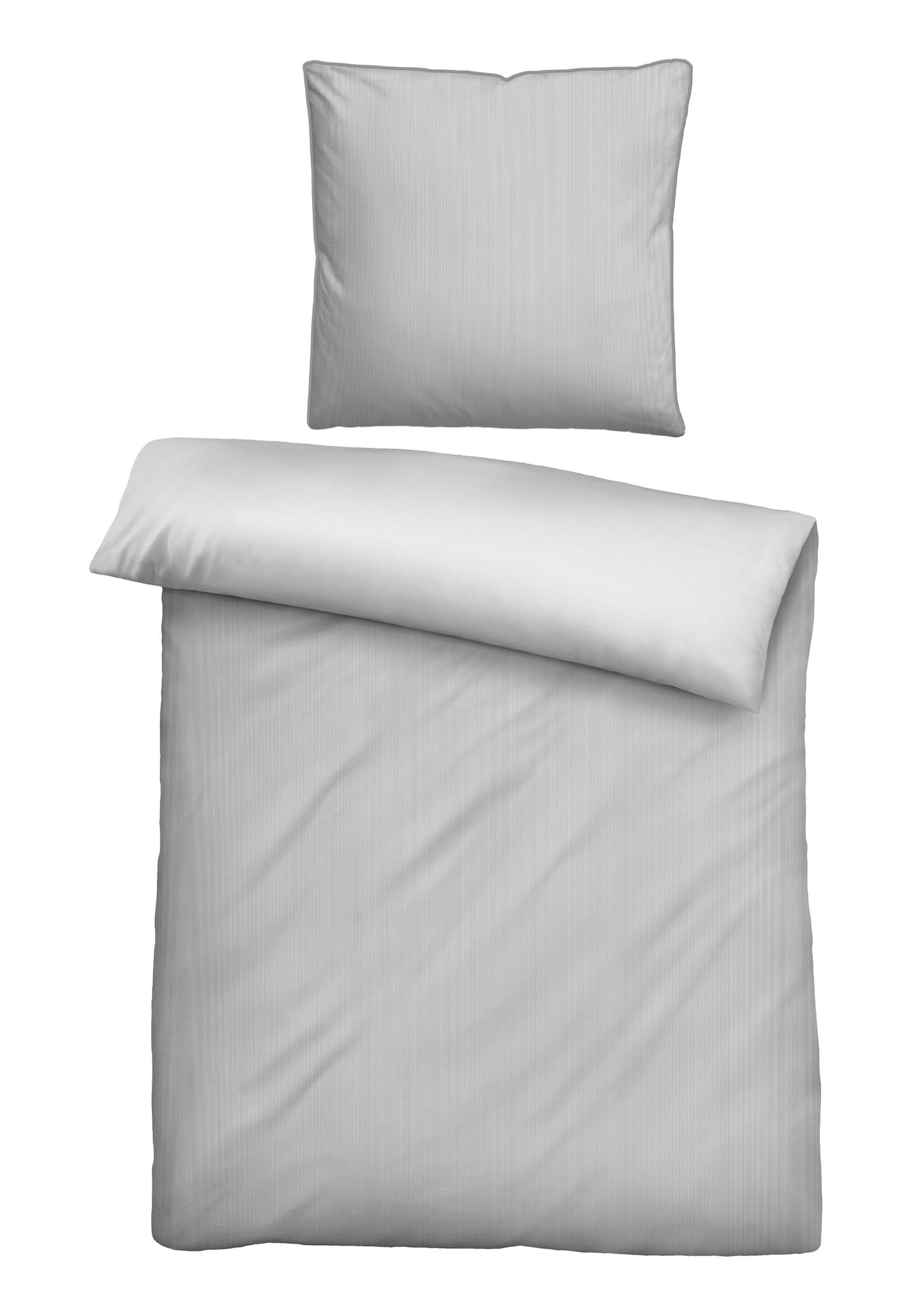 biberna Baumwoll-Satin Bettwäsche 155x200 cm und 155x220 cm + 80x80 cm