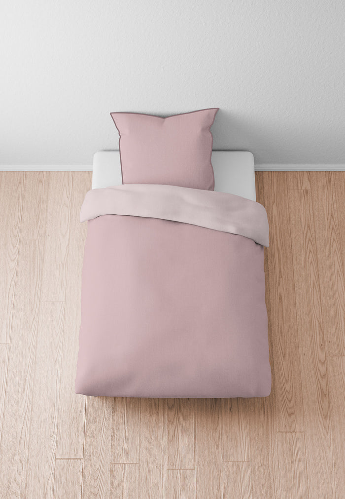 biberna Mako-Satin Bettwäsche 155x200 cm und 155x220 cm + 80x80 cm