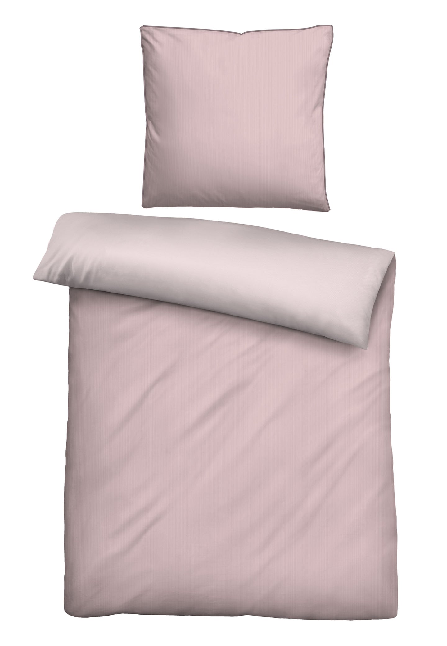 biberna Baumwoll-Satin Bettwäsche 155x200 cm und 155x220 cm + 80x80 cm