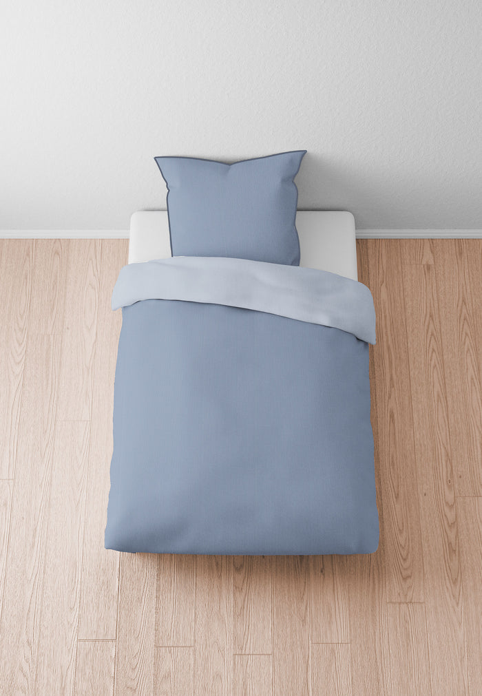 biberna Baumwoll-Satin Bettwäsche 155x200 cm und 155x220 cm + 80x80 cm