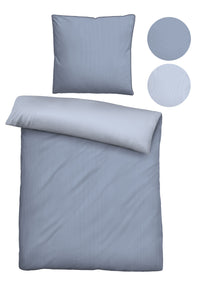 biberna Baumwoll-Satin Bettwäsche 155x200 cm und 155x220 cm + 80x80 cm