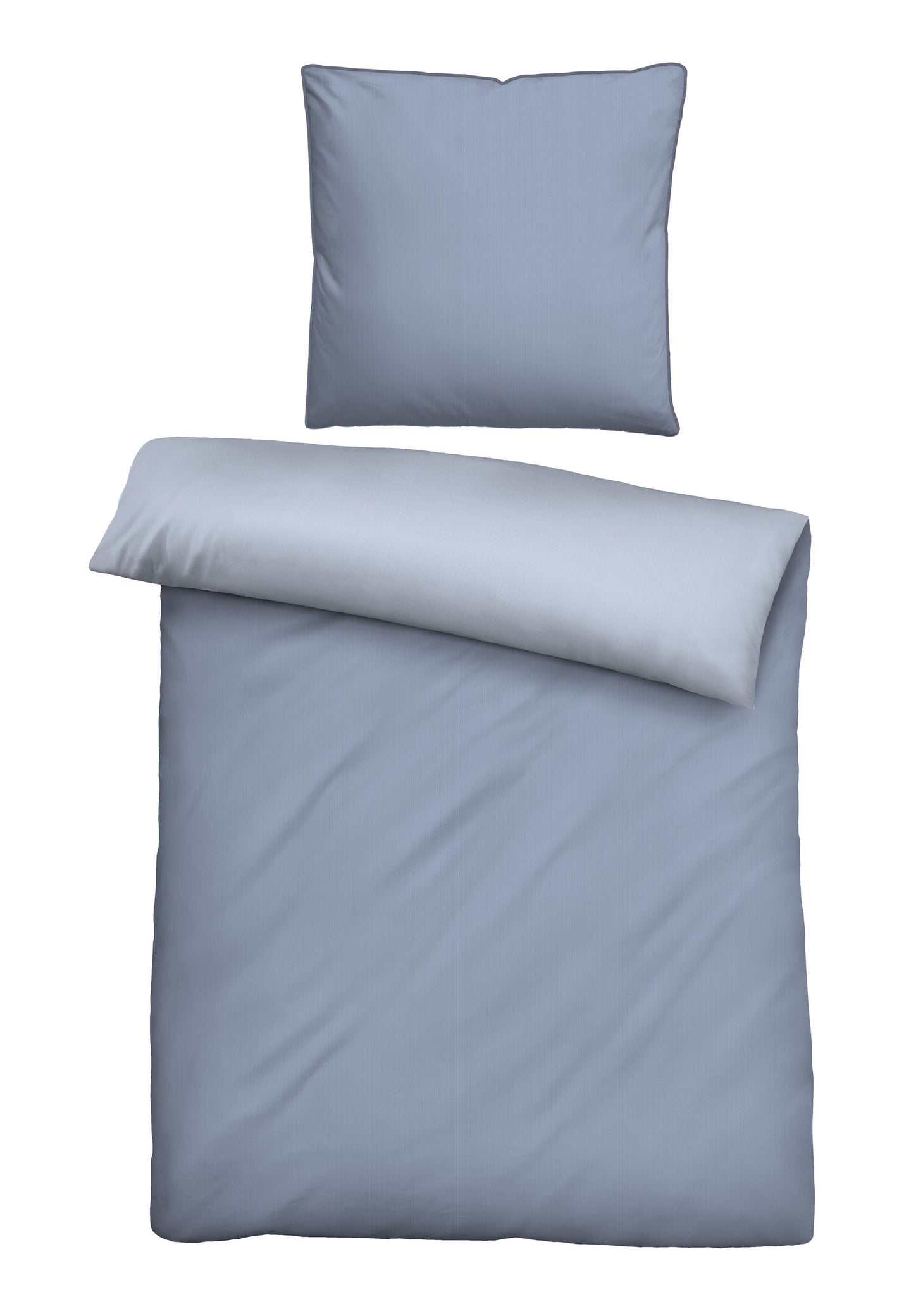 biberna Mako-Satin Bettwäsche 155x200 cm und 155x220 cm + 80x80 cm