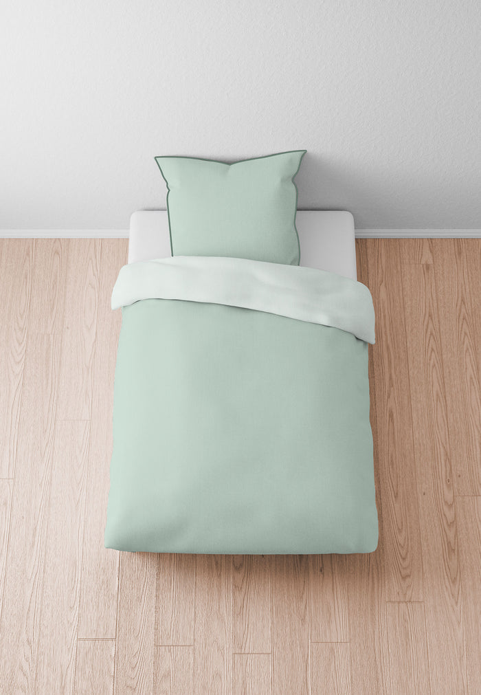 biberna Mako-Satin Bettwäsche 155x200 cm und 155x220 cm + 80x80 cm