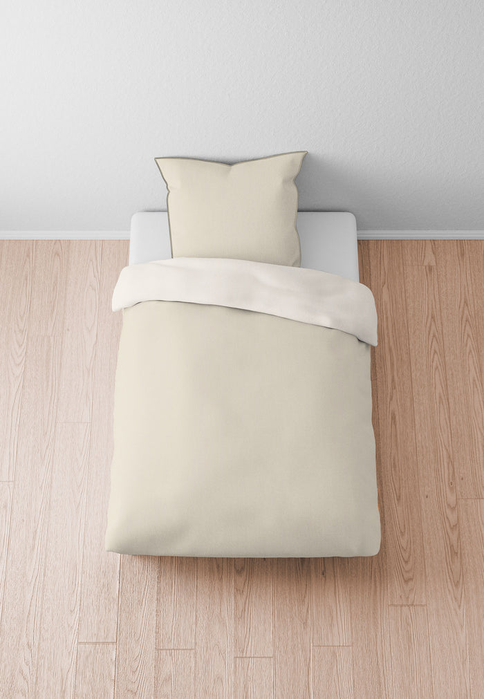 biberna Mako-Satin Bettwäsche 155x200 cm und 155x220 cm + 80x80 cm
