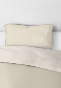 biberna Baumwoll-Satin Bettwäsche 155x200 cm und 155x220 cm + 80x80 cm