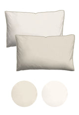 biberna Baumwoll-Satin Bettwäsche 155x200 cm und 155x220 cm + 80x80 cm
