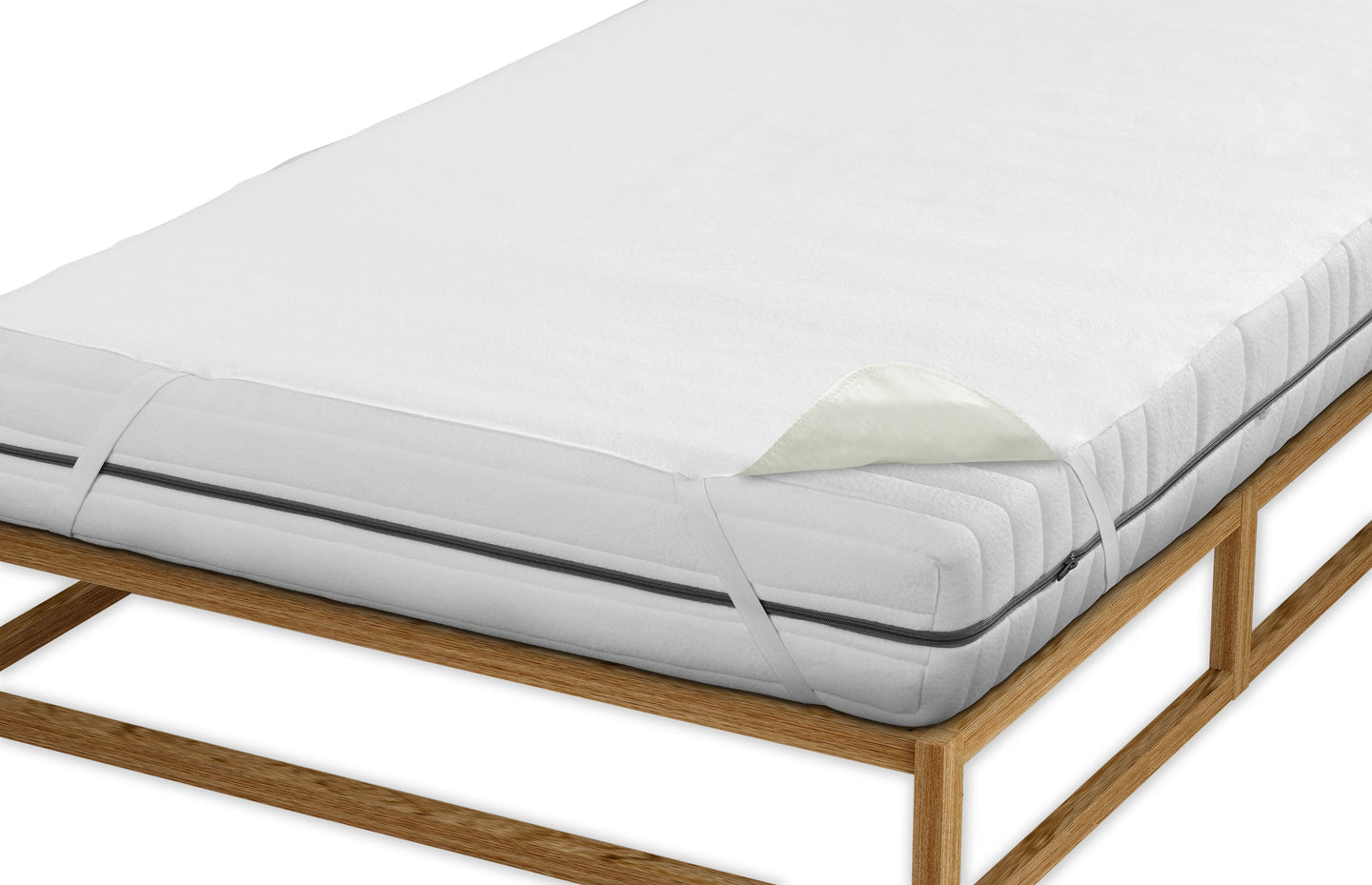 biberna Sleep & Protect wasserundurchlässige Molton-Matratzenauflage