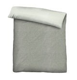 biberna Melange-Flanell Bettwäsche 200x200 cm + 80x80 cm
