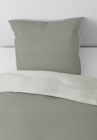 biberna Melange-Flanell Kopkissenbezug 40x40 cm & 40x60 cm