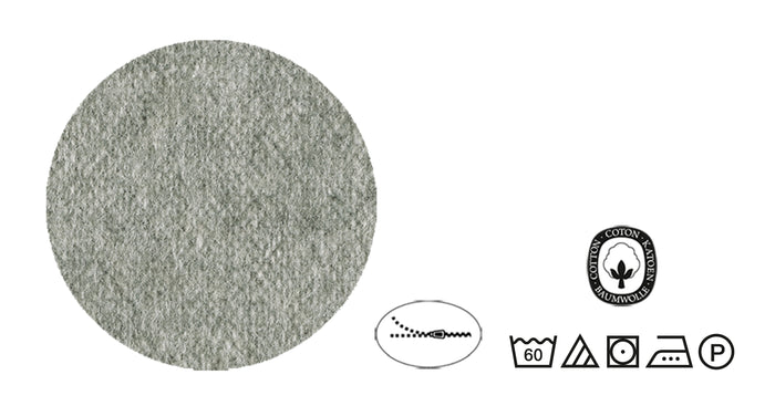 biberna Melange-Flanell Kopkissenbezug 40x40 cm & 40x60 cm