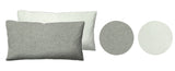 biberna Melange-Flanell Kopkissenbezug 40x40 cm & 40x60 cm