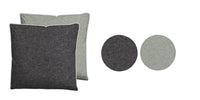 biberna Melange-Flanell Kopkissenbezug 40x40 cm & 40x60 cm