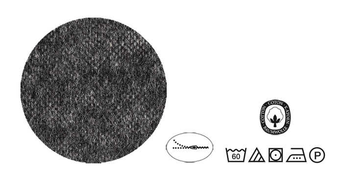 biberna Melange-Flanell Kopkissenbezug 40x40 cm & 40x60 cm