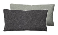 biberna Melange-Flanell Kopkissenbezug 40x40 cm & 40x60 cm