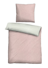 biberna Melange-Flanell Bettwäsche 155x200/220 cm + 80x80 cm