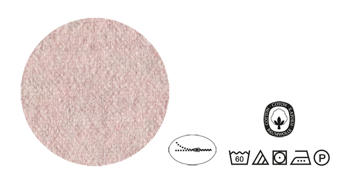 biberna Melange-Flanell Kopkissenbezug 40x40 cm & 40x60 cm