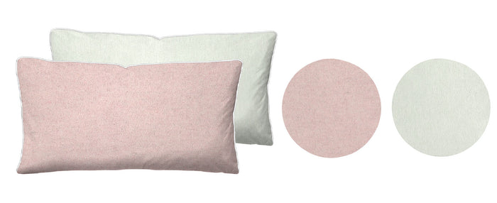 biberna Melange-Flanell Kopkissenbezug 40x40 cm & 40x60 cm