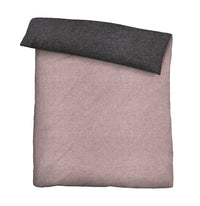 biberna Melange-Flanell Bettwäsche 200x200 cm + 80x80 cm