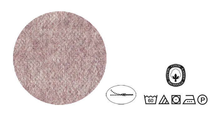 biberna Melange-Flanell Kopkissenbezug 40x40 cm & 40x60 cm