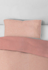 biberna Melange-Flanell Kopkissenbezug 40x40 cm & 40x60 cm