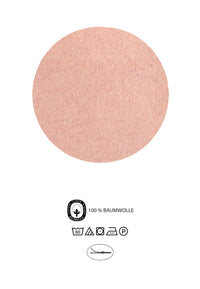 biberna Melange-Flanell Kopkissenbezug 40x40 cm & 40x60 cm