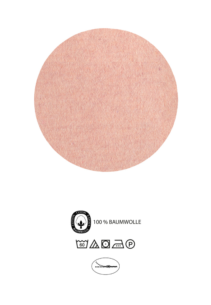 biberna Melange-Flanell Kopkissenbezug 40x40 cm & 40x60 cm