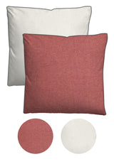 biberna Melange-Flanell Kopkissenbezug 40x40 cm & 40x60 cm