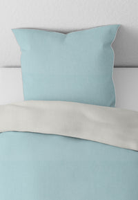 biberna Melange-Flanell Kopkissenbezug 40x40 cm & 40x60 cm