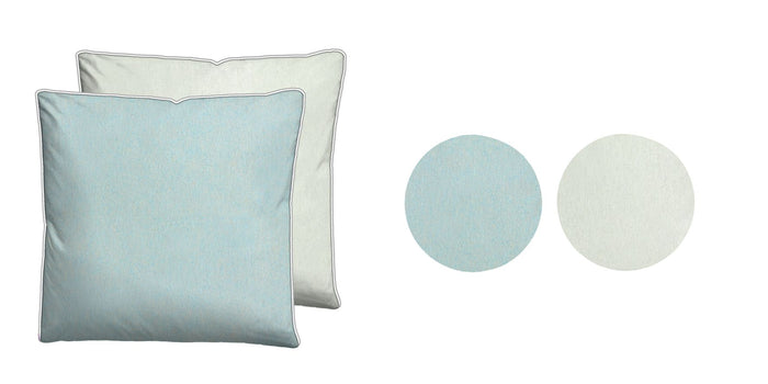 biberna Melange-Flanell Kopkissenbezug 40x40 cm & 40x60 cm