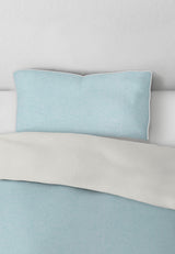 biberna Melange-Flanell Kopkissenbezug 40x40 cm & 40x60 cm