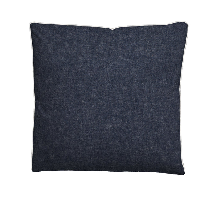 biberna Melange-Flanell Bettwäsche 200x200 cm + 80x80 cm