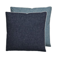 biberna Melange-Flanell Kopkissenbezug 40x40 cm & 40x60 cm