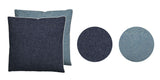 biberna Melange-Flanell Kopkissenbezug 40x40 cm & 40x60 cm